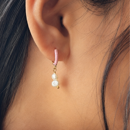 Fish Mini Hoop Earrings